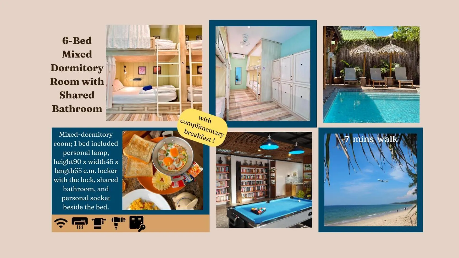 Albergue The Luna Nai Yang Beach